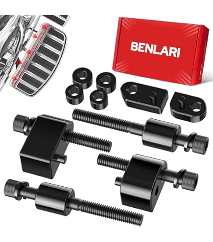 rheopaipoBB(ボディーボード) Amazon.com: HDBUBALUS Motorcycle Front Rear Floorboards